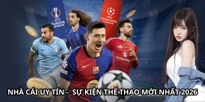 Sự kiện thể thao mới nhất 2026 tại nhà cái uy tín nhacaiuytin391.com